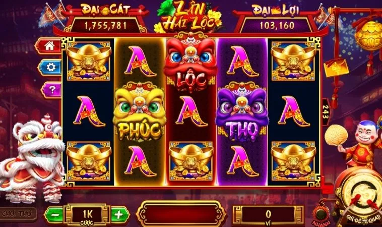 Các biểu tượng trong game Nổ Hũ Lân Hái Lộc tại S666