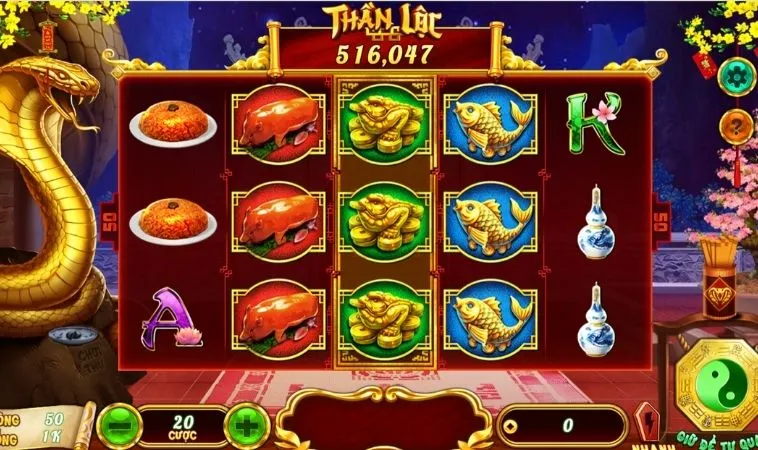 Giao diện chơi game Nổ Hũ Xin Xăm tại S666