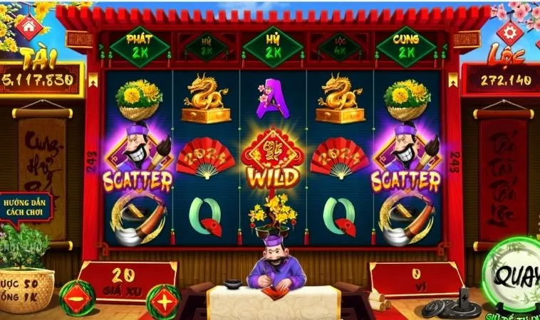 Các biểu tượng trong game nổ hũ Ông Đồ tại S666